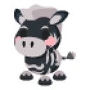 Ash Zebra Sticker