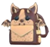 Chocolate Chip Bat Dragon Backpack