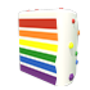 Rainbow Cake Chew Toy