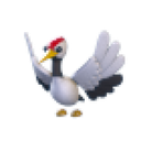 Red Crowned Crane