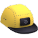 Yellow 5 Panel Cap
